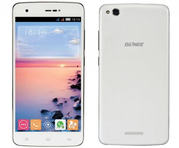 سعر و مواصفات Gionee Ctrl V6L