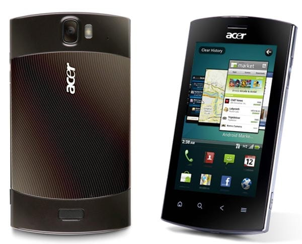 Acer liquid mt 120 нехватка памяти