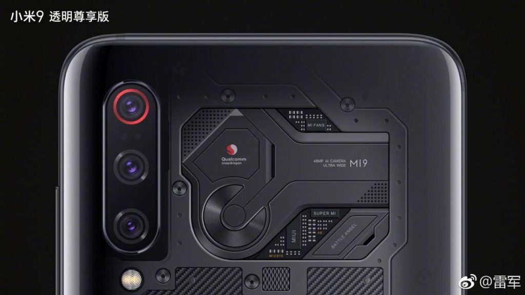 Xiaomi Mi9 سيأتي بنسخة شفافة تحت اسم Alita Battle Angel (فيديو) Xiaomi Mi9 سيأتي بنسخة شفافة تحت اسم Alita Battle Angel (فيديو)