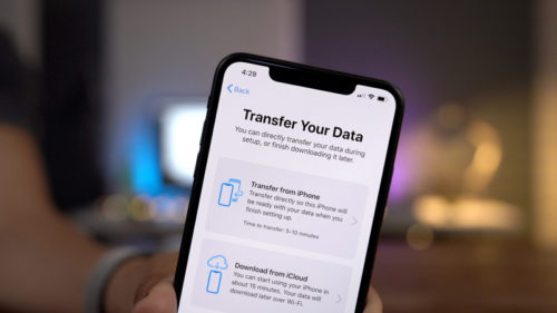 طريقة جديدة لنقل البيانات من آيفون إلى آيفون جديد دون استخدام iTunes