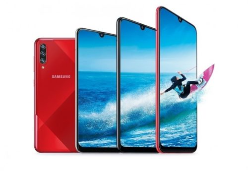 وصول هاتف Samsung Galaxy A70s بتصميم مميز وكاميرا 64MP
