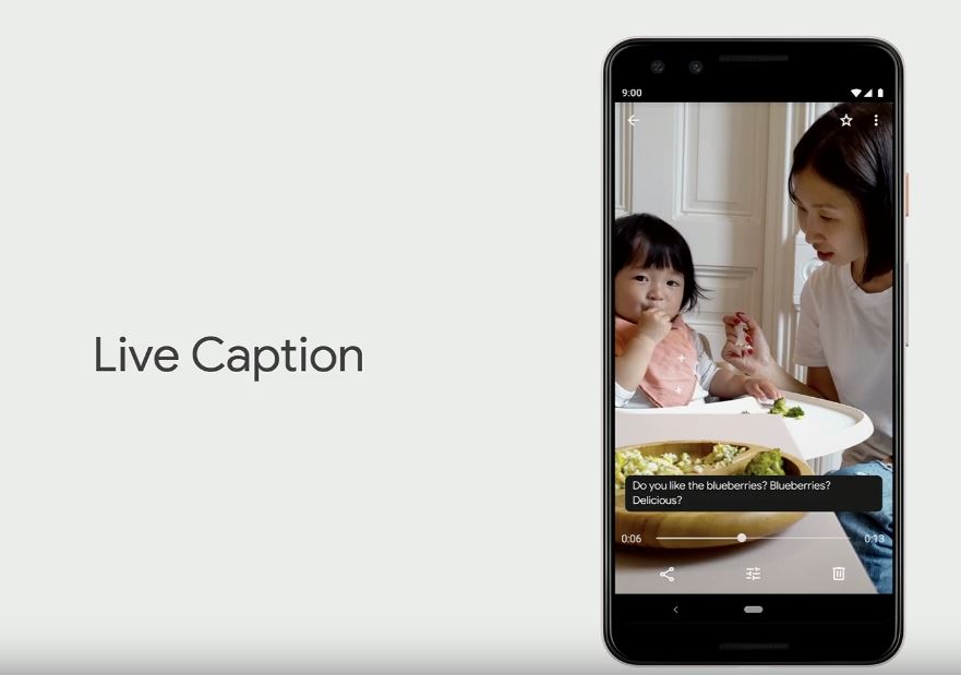 google live caption phone