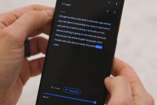 تطبيق Recorder من جوجل لتحويل الكلام إلى نصوص