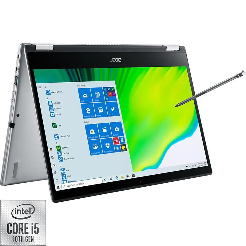 acer spin 3 sp314-54n-530c 2-in-1 laptop – convertible folder + pen (stylus)