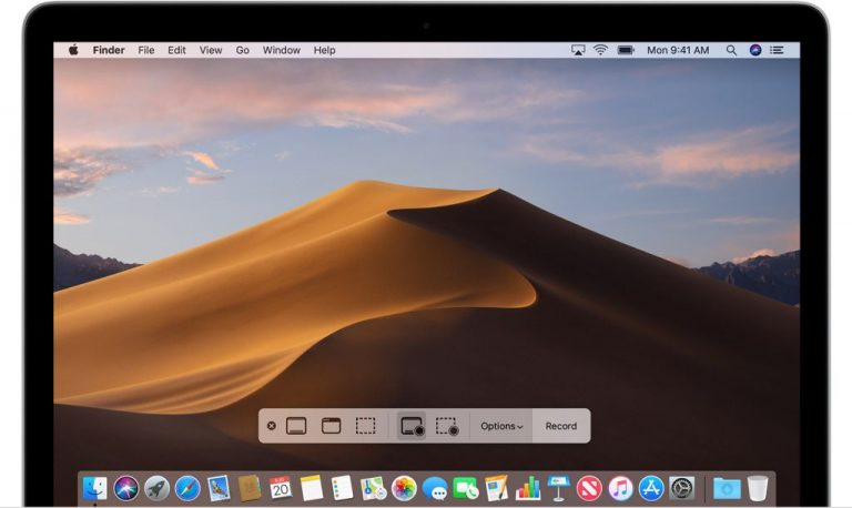 كيفية التقاط صورة للشاشة على حواسب Mac