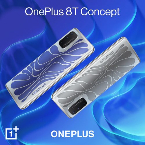 ون بلاس تشوق لهاتف متغير لون الغلاف تحت اسم OnePlus 8T Concept بالإضافة لدعم تقنية الرادار mmWave