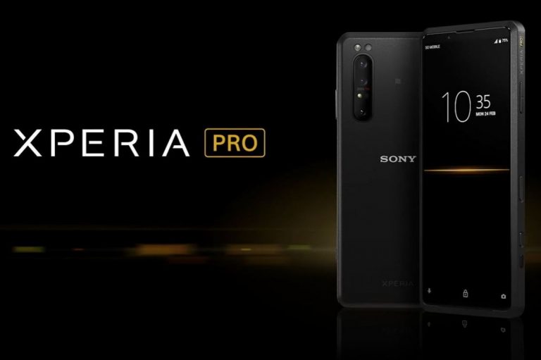 سوني تطلق هاتفها الجديد Sony Xperia Pro بسعر يبلغ 2500 دولار