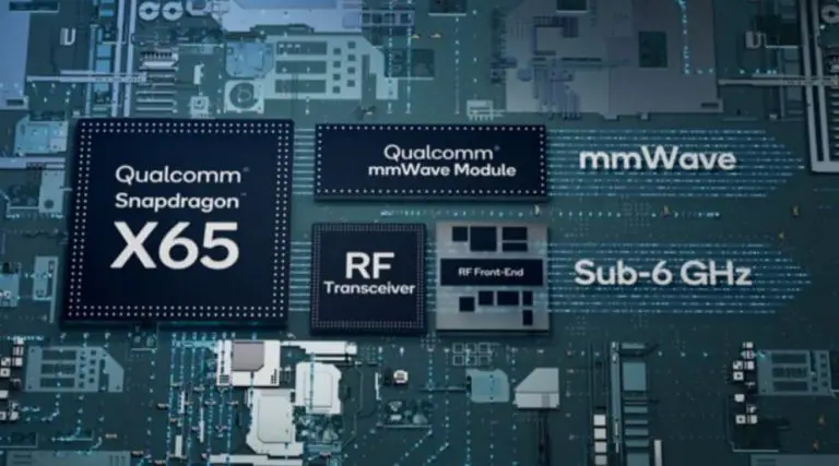 Qualcomm تعلن عن المودم الجديد Snapdragon X65 ولكن لن نراه حتى بداية 2022