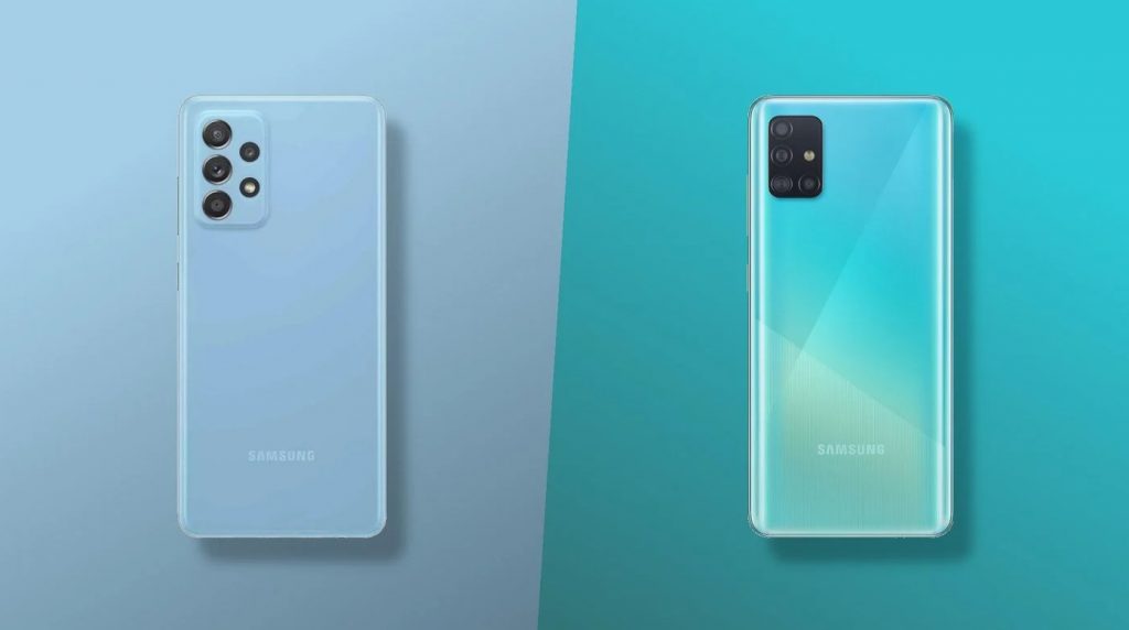 مقارنة بين Galaxy A52 الجديد و Galaxy A51 الذي أطلقته الشركة العام الفائت.. هل يستحق التحديث ؟ مقارنة بين Galaxy A52 الجديد و Galaxy A51 الذي أطلقته الشركة العام الفائت.. هل يستحق التحديث ؟