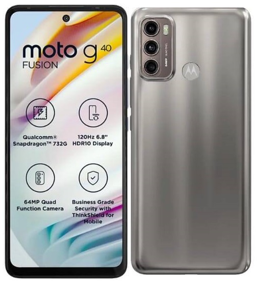 سعر ومواصفات موتورولا موتو جي 40 فيوجين ميزات وعيوب Motorola Moto G40