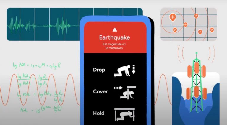 بالاعتماد على عدد المستخدمين الكبير جدًا.. ميّزة جديدة من Google لاكتشاف الزلازل مبكراً قد تنقذ آلاف الأرواح سنويًا !