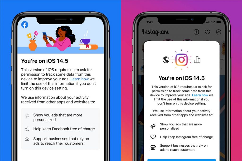 عندما نفتقد الحلول نلجأ إلى الإشعارات المزعجة.. فيسبوك وإنستغرام يستغلّان إشعارات iOS للترويج لأهمّية تتبّع المستخدمين !