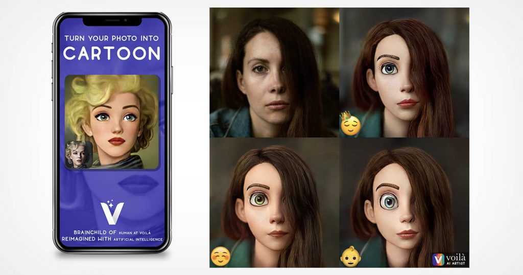 احصل على الصورة الكرتونية الخاصّة بك مع تطبيق Voila AI Artist