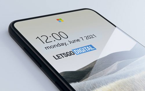 الكاميرات الأمامية أسفل الشاشة.. أو كاميرا الشعار، براءة اختراع جديدة لـ Microsoft   ننتظر مشاهدتها في منتجاتها القادمة