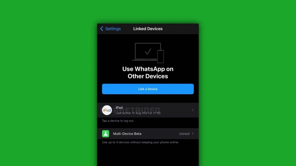 ميزة استخدام WhatsApp دون وجود اتصال مع الهاتف .. ستصل قريباً لأجهزة iPad كذلك