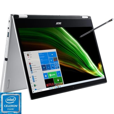 acer spin 1 sp114-31 2-in-1 laptop – convertible folder + pen (stylus)