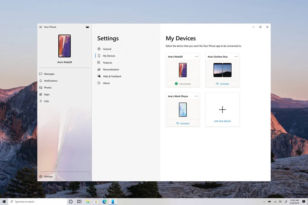 كيف نتحكّم بالهاتف الذكي باستخدام YourPhone على نظام Win11 ؟