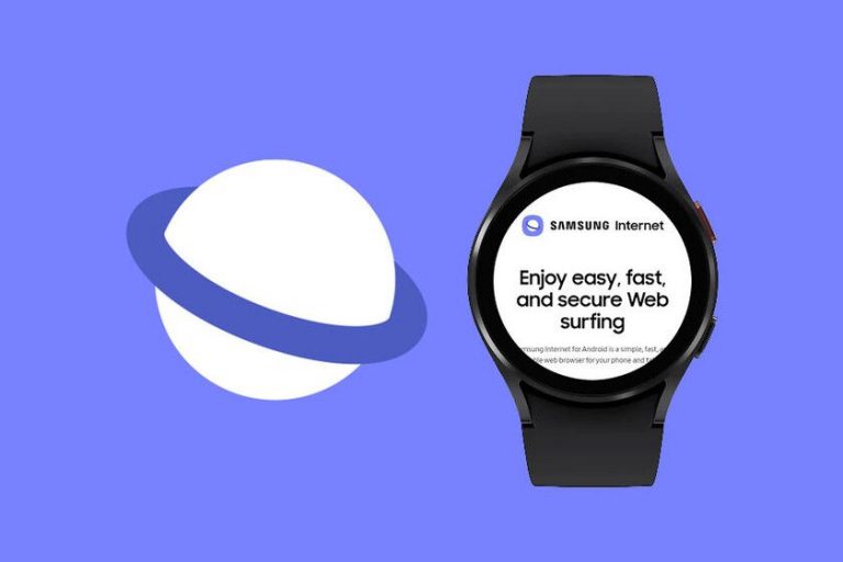 متصفّح Samsung internet browser قد أصبح متوفّرًا على Galaxy Watch 4 ! .. فهل سيكون التصفح على الساعة الذكية سهلاً ؟