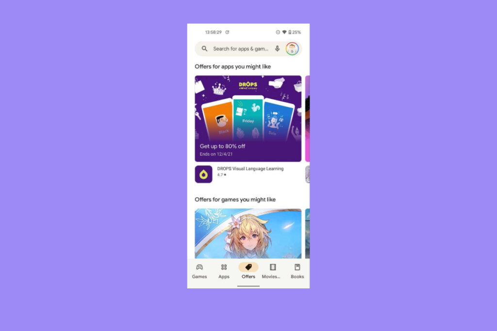 تبويبة Offers أو العروض قادمة إلى تطبيق Play Store .. فرصة للمطورين لزيادة الدخل! تبويبة Offers أو العروض قادمة إلى تطبيق Play Store .. فرصة للمطورين لزيادة الدخل!