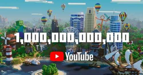 في إنجاز جديد، قناة Minecraft تحصد ترليون مشاهدة على منصّة Youtube.. ويوتيوب يحتفل بالحدث بفيديو رسمي !