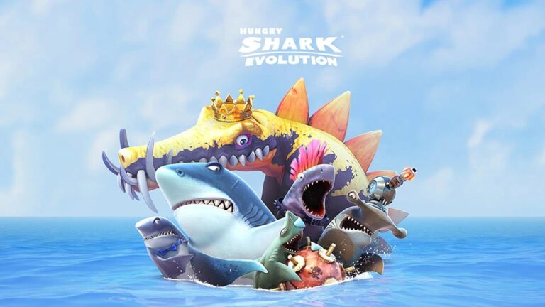 تحميل لعبة Hungry Shark Evolution القرش الجائع لعبة اصطياد الفرائس وإطعام القروش، للأندرويد والأيفون، آخر إصدار مجاناً، برابط مباشر