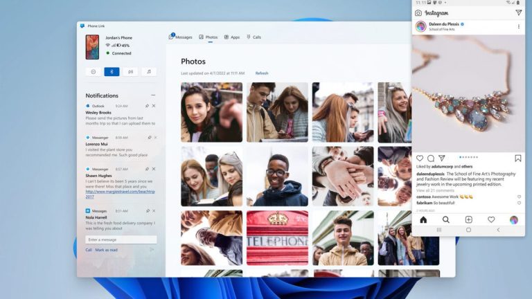 بعد سنوات من الانتظار قامت Microsoft بحل المشكلة.. كيف يمكنكم الاستفادة من تطبيق Phone Link الجديد؟