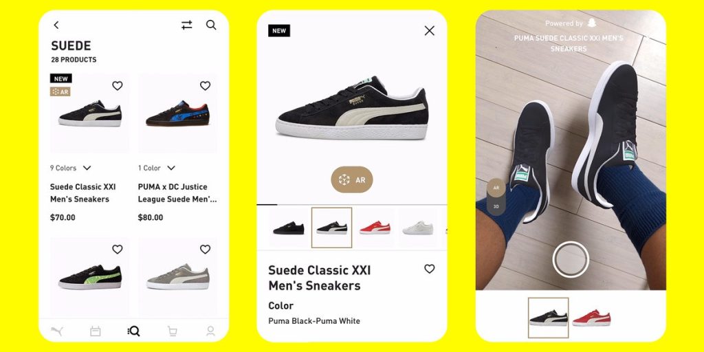 SnapChat في طريقها إلى تحويل مفهوم التسوّق الإلكتروني عبر إضافة تبويب Dress Up الجديد