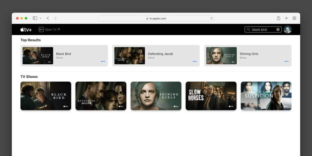 تحديث صغير قد يساهم في تحسين تجربة الاستخدام بأكملها… حصل موقع Apple Tv الإلكتروني على شريط البحث في النهاية!