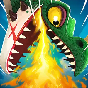 تحميل لعبة Hungry Dragon لعبة التنين الجائع، للأندرويد والأيفون، آخر إصدار مجاناً برابط تحميل مباشر