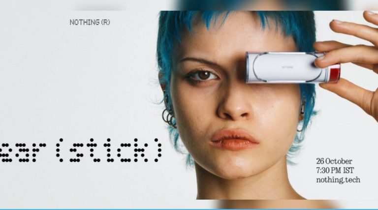 Nothing تكشف عن موعد إطلاق سماعتها الجديدة Ear Stick