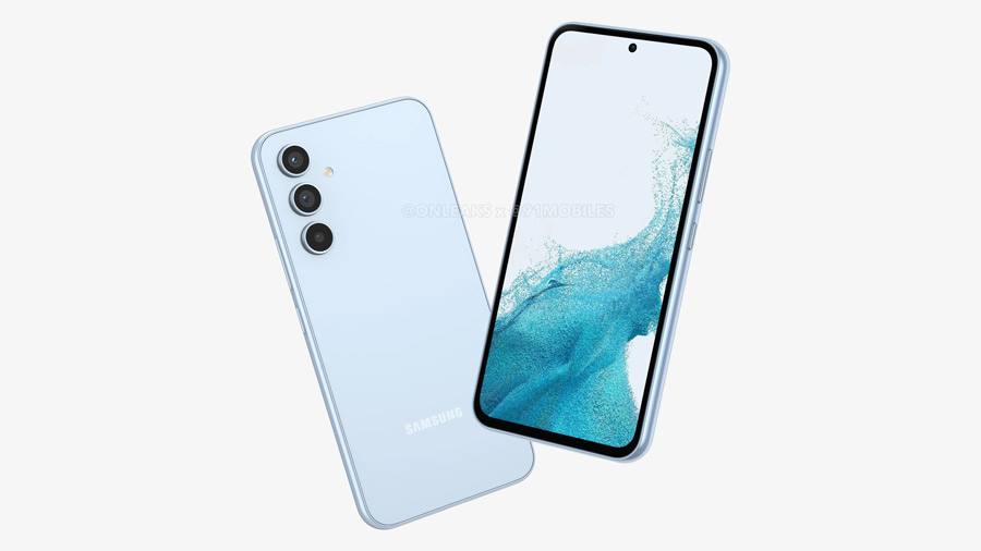 تسريبات تكشف تصميم هاتف Samsung Galaxy A54 تسريبات تكشف تصميم هاتف Samsung Galaxy A54