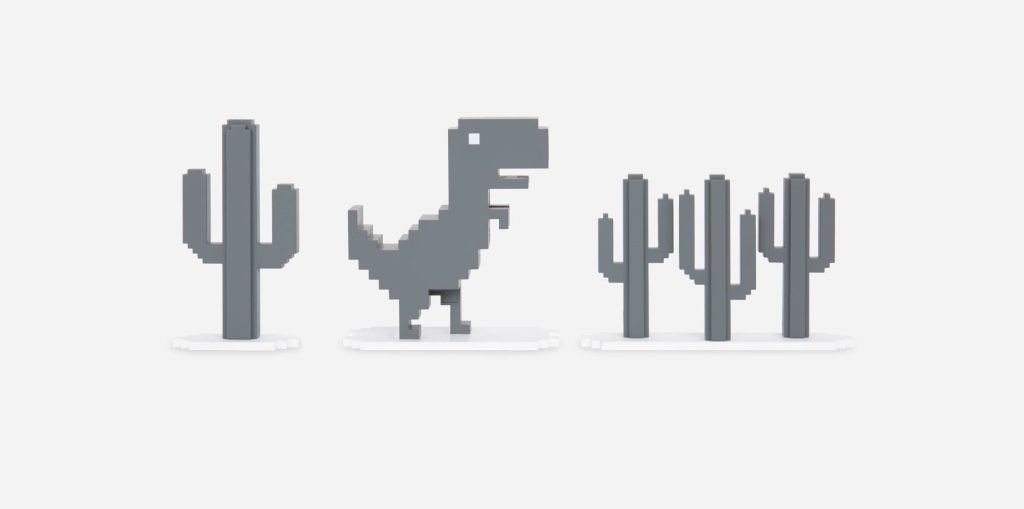 كيفية إضافة لعبة الدايناصور Google Chrome Dinosaur إلى جهاز Android