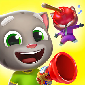 تحميل لعبة Talking Tom Blast Park لعبة توم المتكلّم ومدينة الملاهي لمختلف الأعمار، للأندرويد والأيفون
