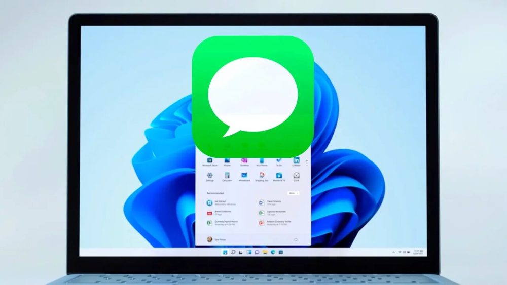 استخدام iMessage مع Windows 11 أصبح قريباً جداً بفضل Phone Link