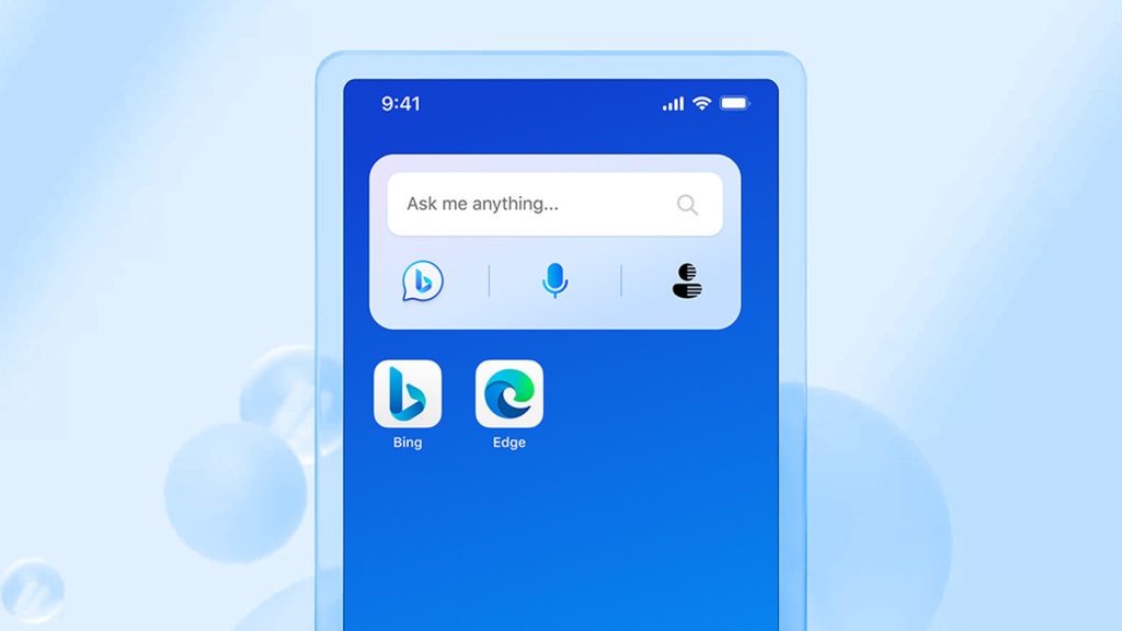 Microsoft تطلق أداة Bing Chat widget للهواتف الذكية من بين إضافات AI الأخرى