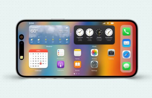شاشة Apple iPhone في الوضع الأفقي قد تصبح أكثر ذكاءً بعد تحديث iOS 17
