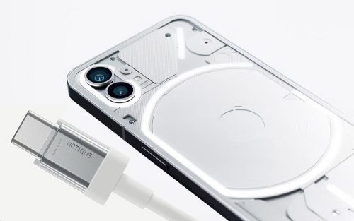 Nothing Phone (2) سيأتي مزوداً بكابل USB شفاف ليتوافق مع تصميم الجهاز المميز
