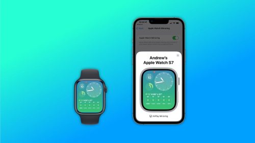 كيفية إسقاط شاشة Apple Watch الخاصة بك على جهازك الآيفون