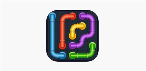 تحميل لعبة Line Puzzle: Pipe Art is a super لتوصيل أنابيب المياه الملوّنة، للأندرويد والأيفون