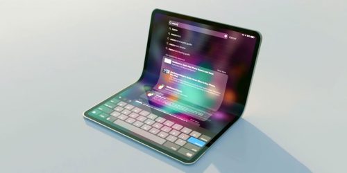 شركة آبل قد تعمل على جهاز MacBook Pro قابل للطي مقاس 20.5 بوصة سيصل في عام 2025