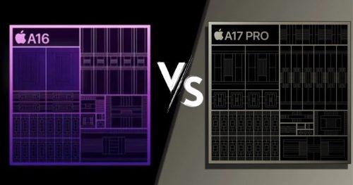 مقارنة بين السرعة والكفاءة والقدرة بين A16 Bionic و A17 Pro