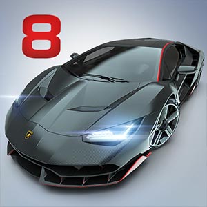 تحميل لعبة Asphalt 8 لعبة قيادة السيارات والسباقات اليومية، للأندرويد والآيفون