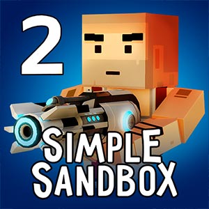 تحميل لعبة Simple Sandbox 2 لعبة قتالٍ مبسّطةٍ في العالم الواسع، للأندرويد والأيفون