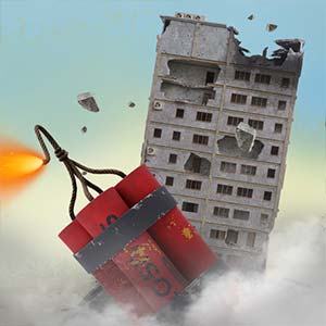 تحميل لعبة Fake Island: Demolish لتدمير المباني والأبراج العالمية، للأندرويد والأيفون