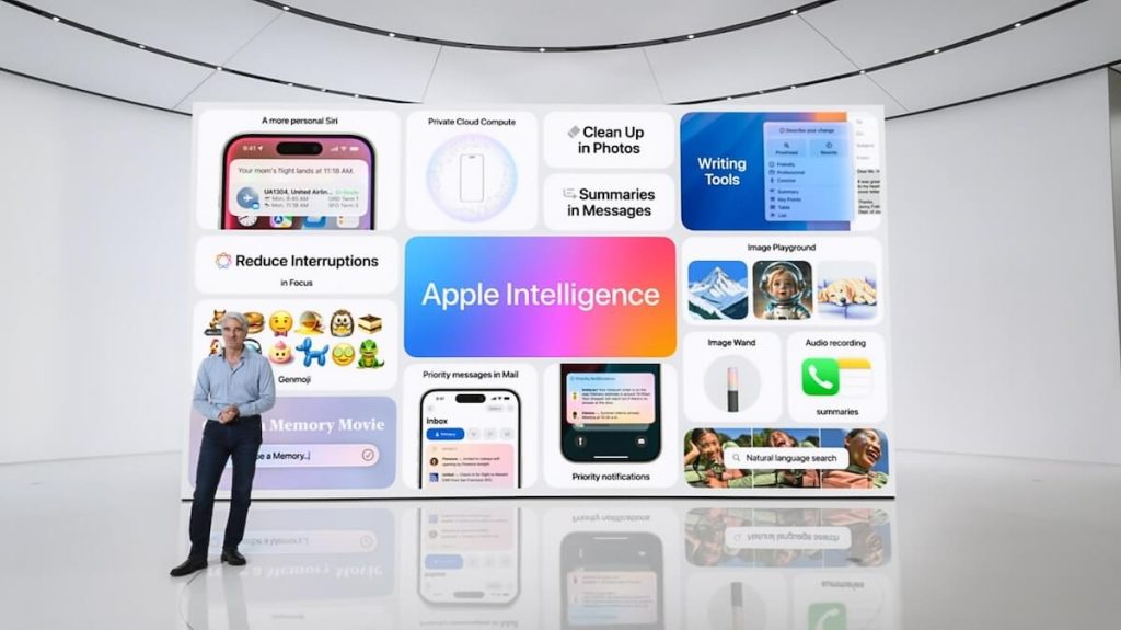 آبل تعلن عن Apple Intelligence … نماذج الذكاء الاصطناعي الشخصية عبر أجهزة ايفون وايباد وماك