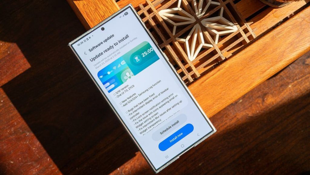 سامسونج تطلق النسخة المستقرة من واجهة One UI7 لهواتف Galaxy S24
