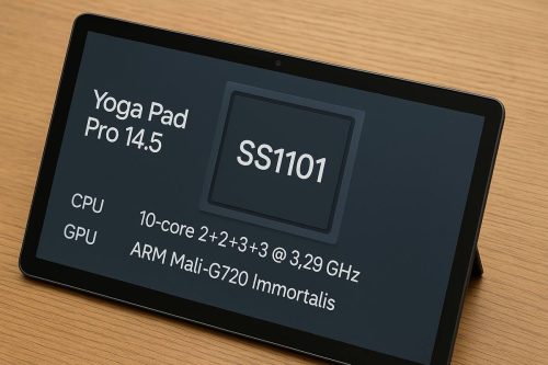 منصة اختبار الأداء Geekbench تكشف نتائج شريحة جديدة من لينوفو