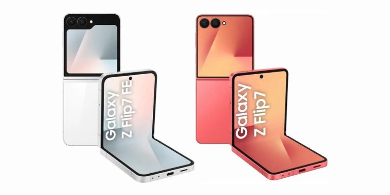 أحدث تسريب يظهر مقارنة Galaxy Z Flip 7 FE مع Flip 7 القياسي