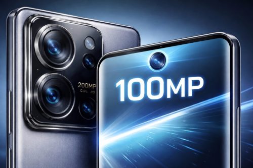 هاتف رائد قادم بكاميرا أمامية 100 ميجابكسل وكاميرا خلفية مزدوجة بدقة 200 ميجابكسل