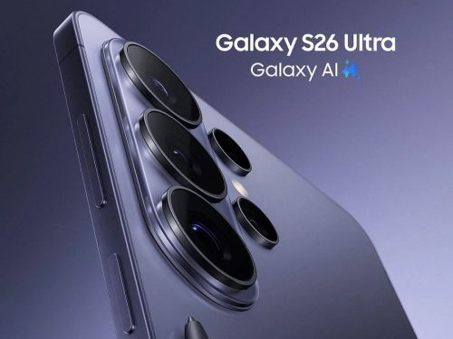 تسريب صورة تسويقية لهاتف Galaxy S26 Ultra يكشف التصميم والكاميرات وقلم S Pen